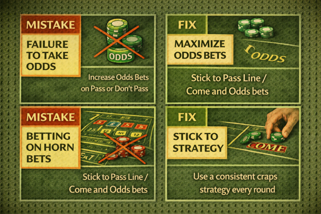Common Craps Mistakes – What Beginners Get Wrong and How to Avoid Them