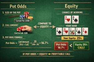 Pot Odds and Equity in Poker – Essential Math for Winning