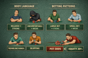 Reading Poker Tells – Body Language and Betting Patterns