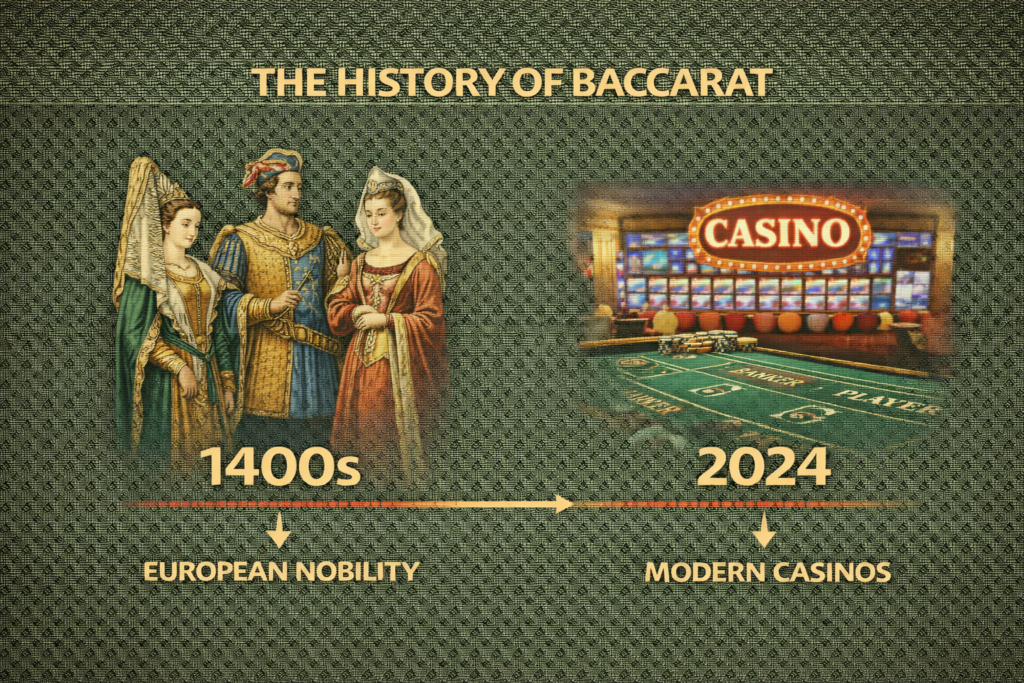 The History of Baccarat – From European Nobility to Modern Casinos